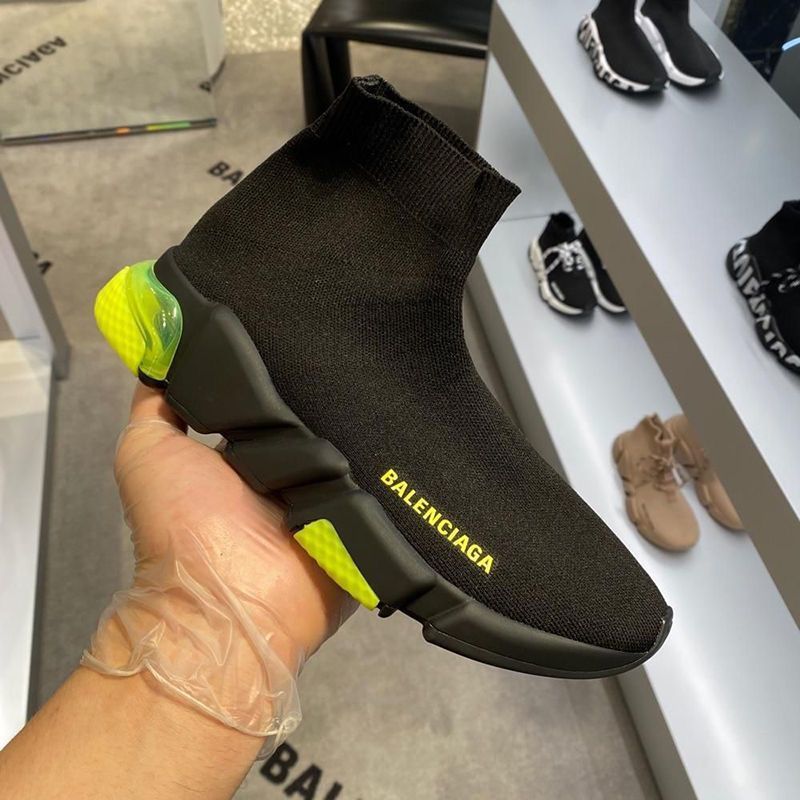 Balenciaga sneakers casual shoes comfortable couple shoes thick-soled walking shoes sports short boots socks shoes 36-45