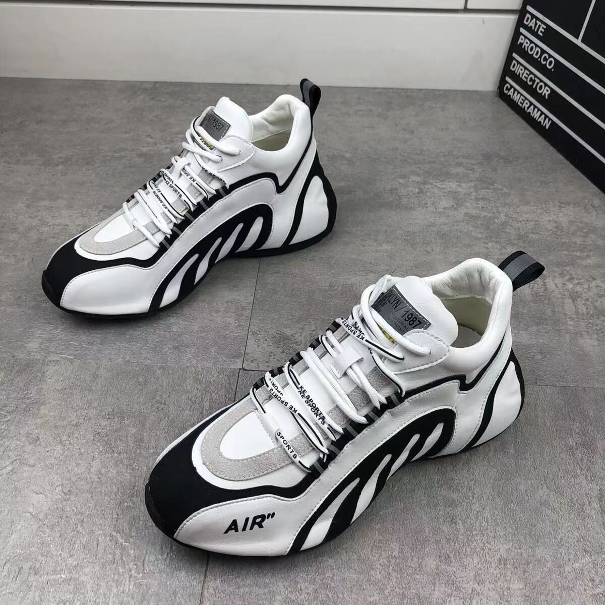 Men's and Women's Spring New Fashion Trend Sports Leisure Soft Sole Soft Top Versatile Forrest Gump Shoes Dad Shoes