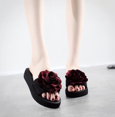 New Slippers Female Bow Slipper Slipper Beach Fashion Slipper