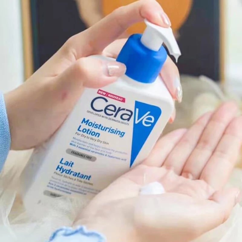 CeraVe SA Smoothing Cleanser Acne Treatment Hydrating Cleaner Moisturizing No Stimulation For Oily Dry Skin Face Wash 236ml
