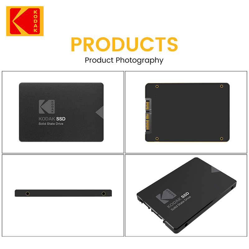 KODAK Internal SSD SATA3 X130 PRO Original 2.5" Internal SSD Solid State Drive SATA III X130Pro SSD 128GB 256GB 512GB 1TB