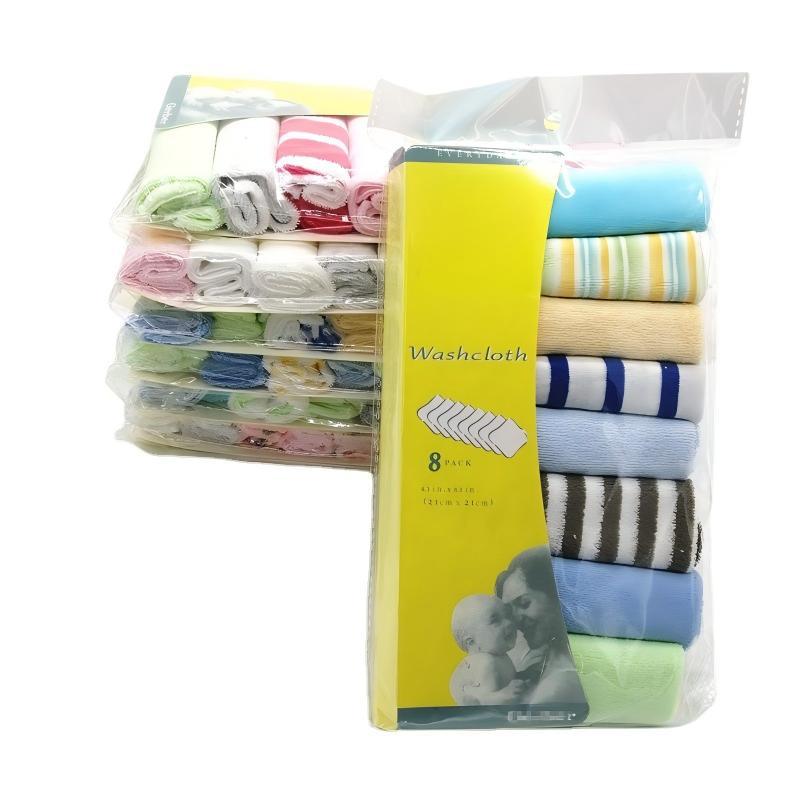 Baby Feeding Towel Baby Towel Wipe Handkerchief Mother and Baby Products 8pcs