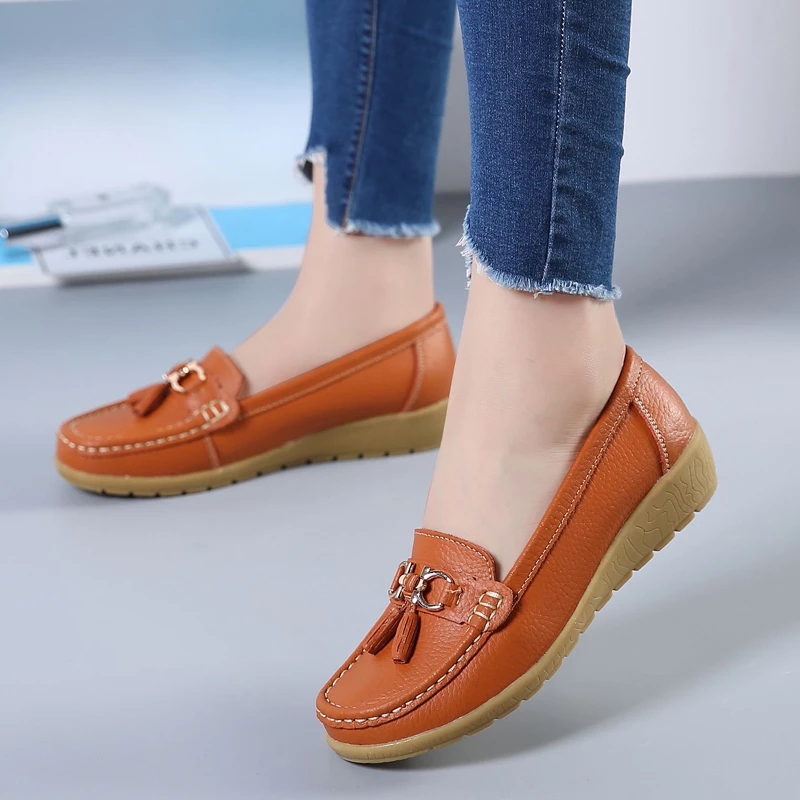 Fashion Casual Shoes Women Designer Colorful Loafers Luxury Brand Female Flats Sneakers Ladies Slip-on Moccasins Zapatos Mujer