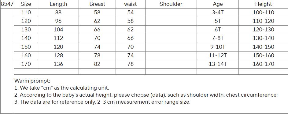 1pc Children's Princess Girl Party Dress Children's Christmas Dress Girl Birthday Dress