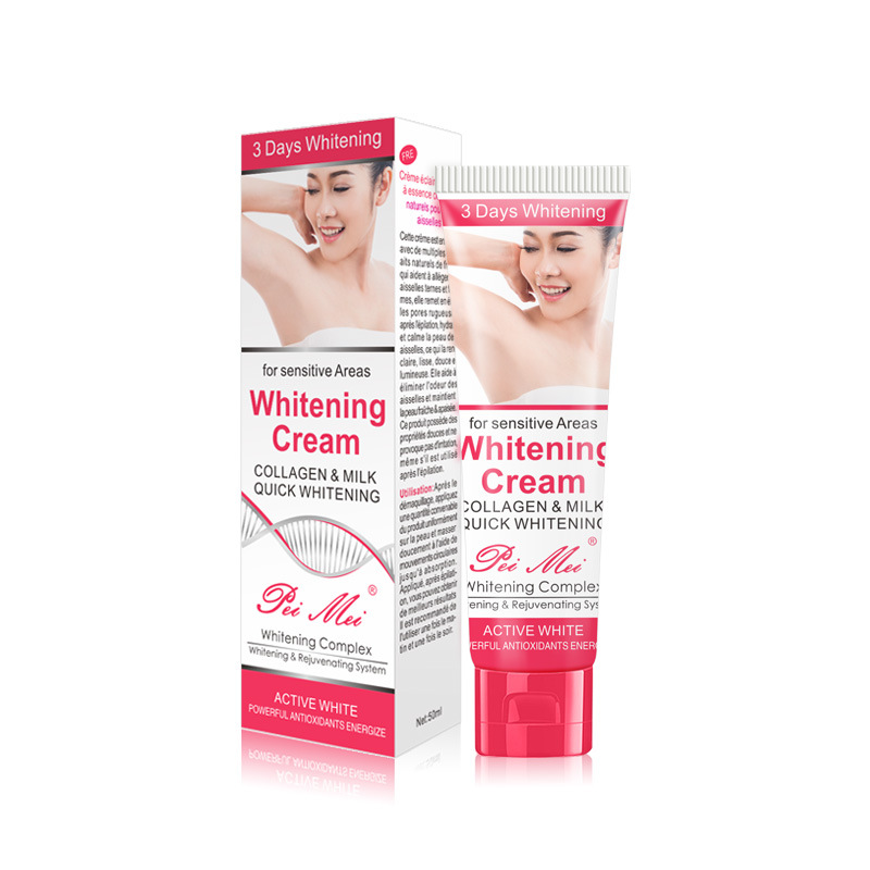 3 Days Effect Armpit Whitening Body Creams Between Legs Knees Private Parts Whitening Formula Armpit Whitener Intimate Body Care