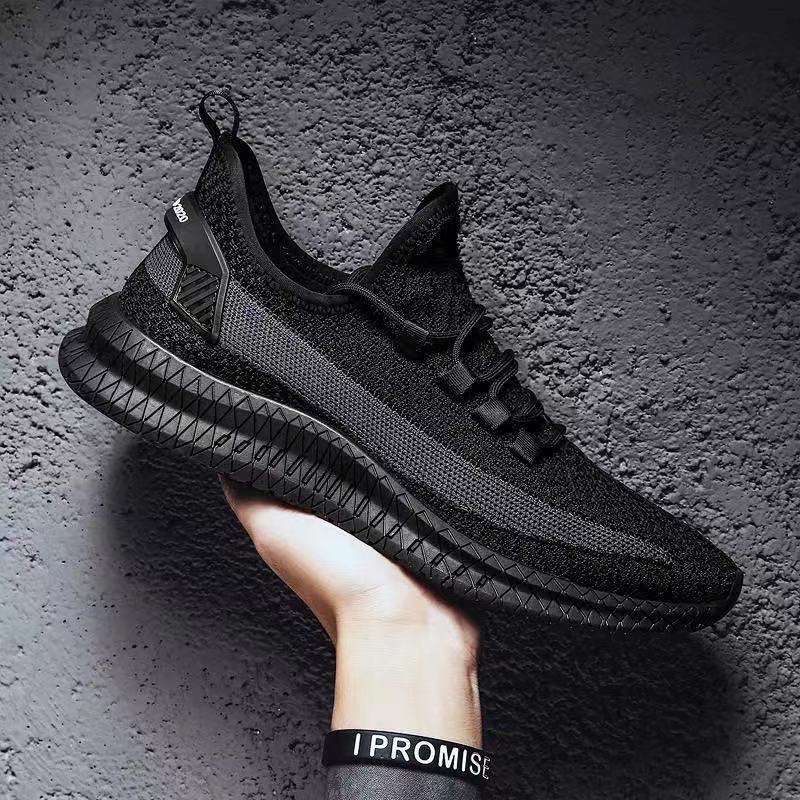 New casual running coconut shoes Foreign trade fashion trend men's shoes Lightweight breathable mesh sports shoes
