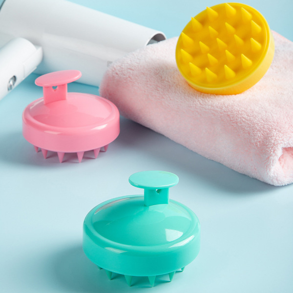 Silicone Shampoo Scalp Hair Massager Shampoo Massage Comb Bath Massage Brush Scalp Massager Hair Shower Brush Comb Care Tool