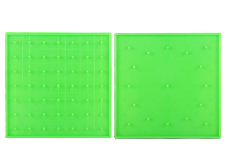Plastic Nail Plate Primary Mathematics Nailboard Tool Geometry Demo Children Educational Toy Teaching Instrument Puzzle Game Toy
