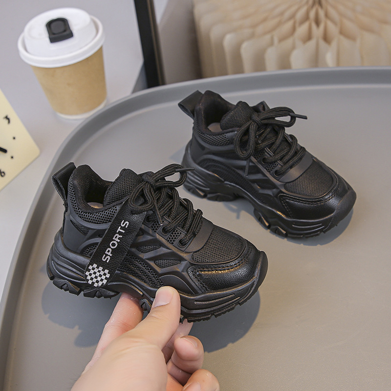 New Style Kids Mesh Shoes Boys Breathable Sports Shoes Girls Fashion Casual Shoes Non-Slip Sneakers Children Light Running Shoes