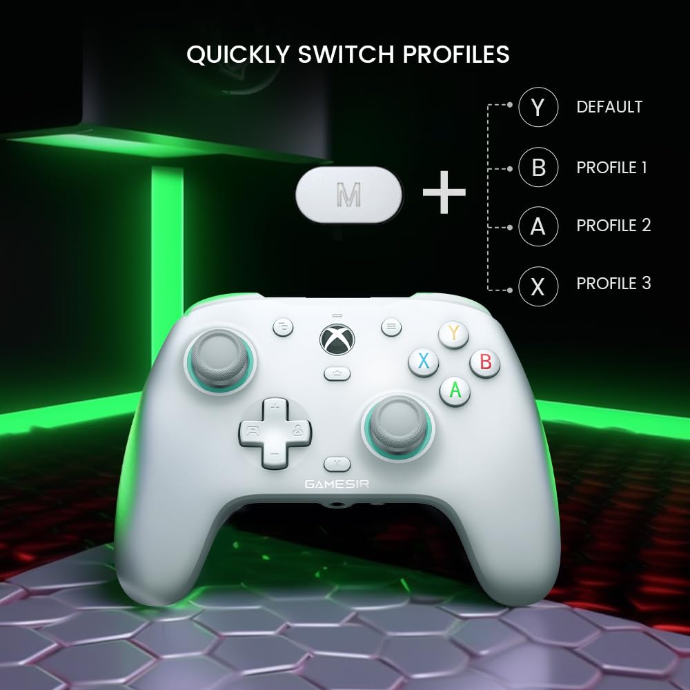 GameSir G7 SE Wired Controller for Xbox Series X|S, Xbox One & Windows 10/11, Plug and Play Gaming Gamepad with Hall Effect Joysticks/Hall Trigger, 3.