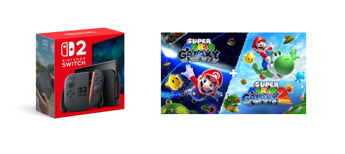 Nintendo Switch 2 System with Mario Kart World Game Bundle
