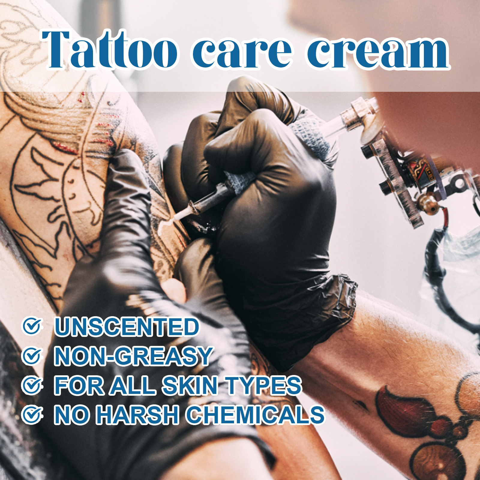 1pc South Moon Tattoo Care Cream Gently Cleans, Moisturizes, Repairs, and Lightens Tattoo Marks Skin Care Cream