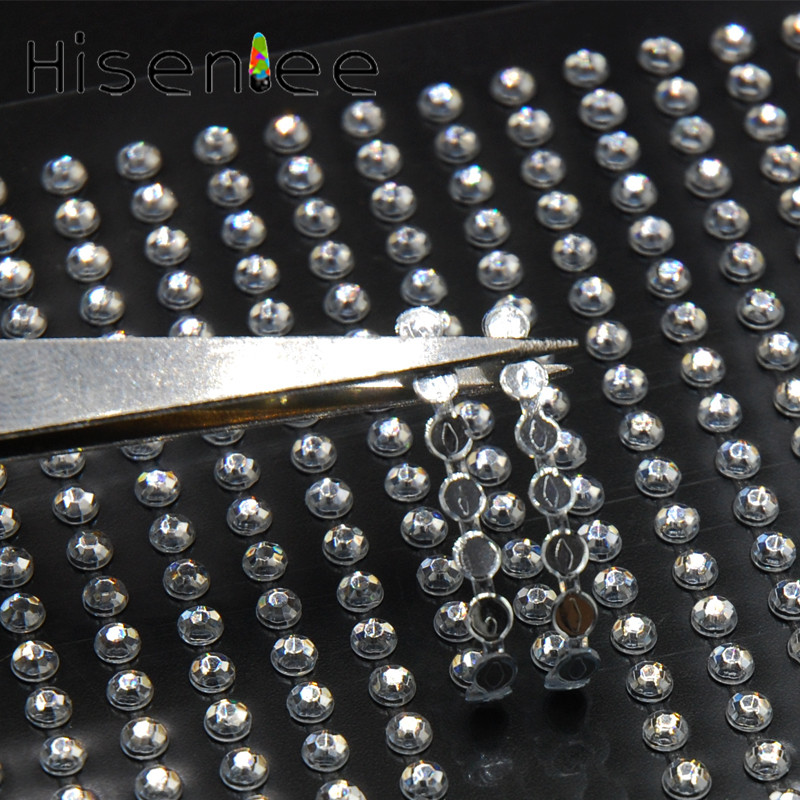 3mm4mm5mm6mm Resin Personality Rhinestone Crystal Car Decal Nail Art Clothing Jewelry Accessories 11 Colors To Choose From