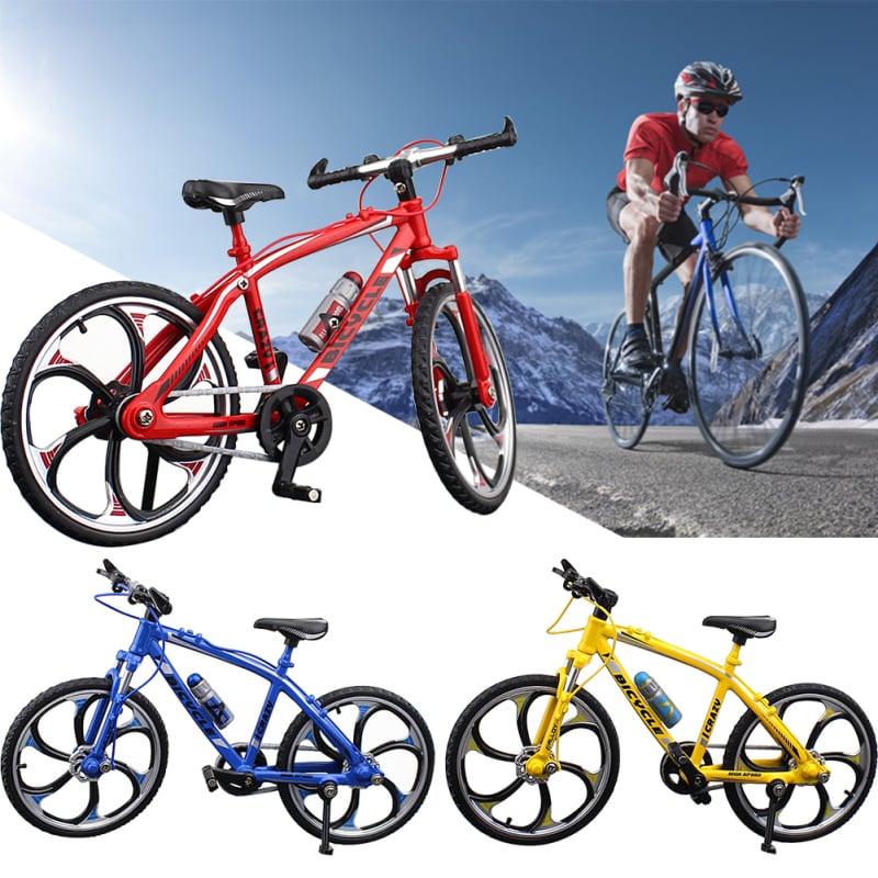 Funny building blocks foldable bicycle model interesting building blocks kids birthday children's day gifts