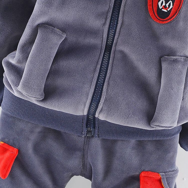 2PCS Children Set Boys Clothes Tracksuit Kids Coats Hoodies Jacket+Long Pants Kids Sets