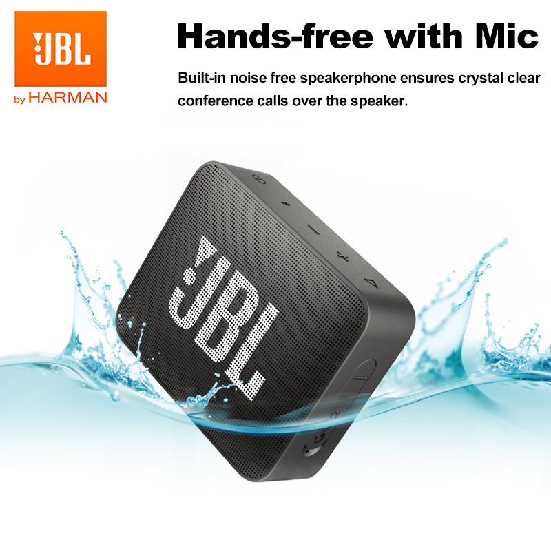 JBL GO2 Bluetooth Speaker Wireless Portable Bluetooth Speaker Waterproof Harman JBL Mini Subwoofer Speaker with Microphone