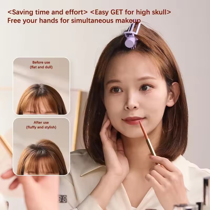 Retractable Curling Brush, Portable Ironing Rod, Ironing Pin, Hairstyle Comb, Anti-Static Head Massager, Hairstyle Accessories