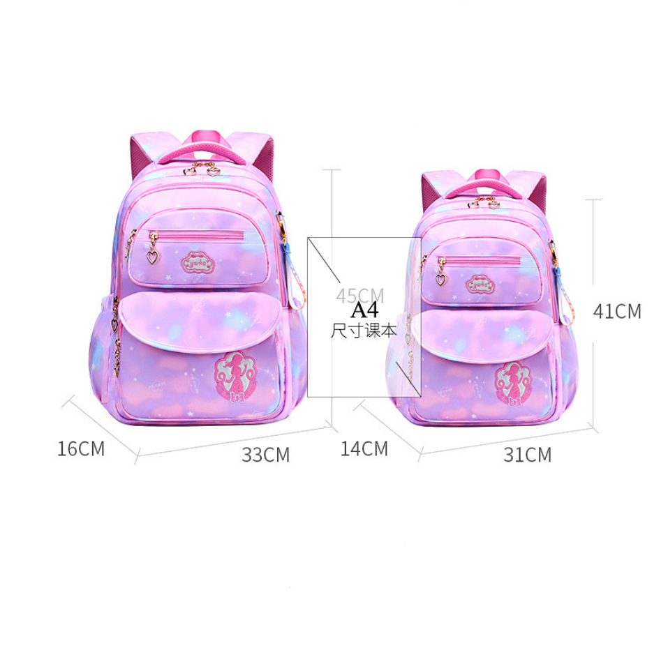 Fashion Oxford Cloth School Bag Large Capacity Clouds Design Student School Backpacks Cartoon Multifunction Kids Backpack School