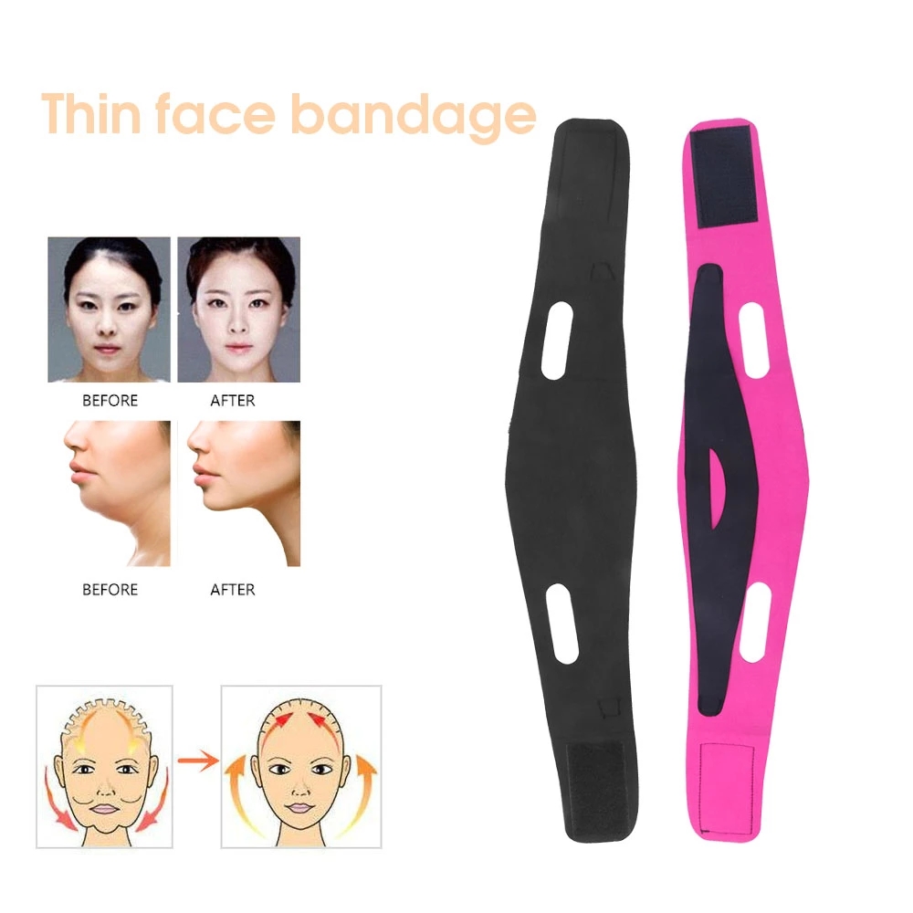 Face Slimming V-Line Chin Cheek Lift Up Bandage Women Face Shaper Anti Wrinkle Strap Neck Firming Elastic Belt Facial Sleep Mask
