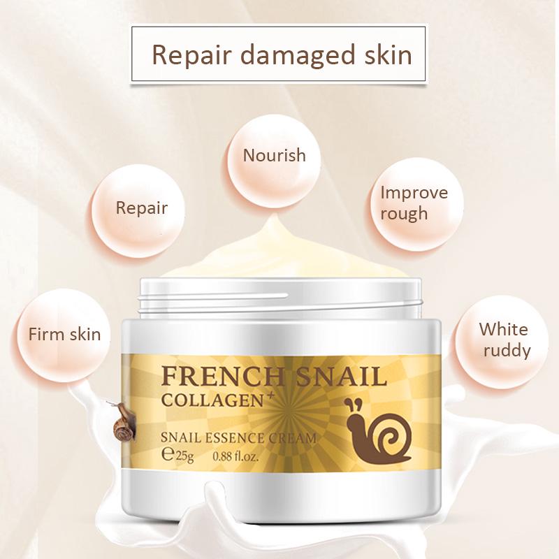 Anti-aging Moisturizer Snail Essence Face Cream Brighten Skin Nourishing Collagen Essence Art Salon Skin Care Cream