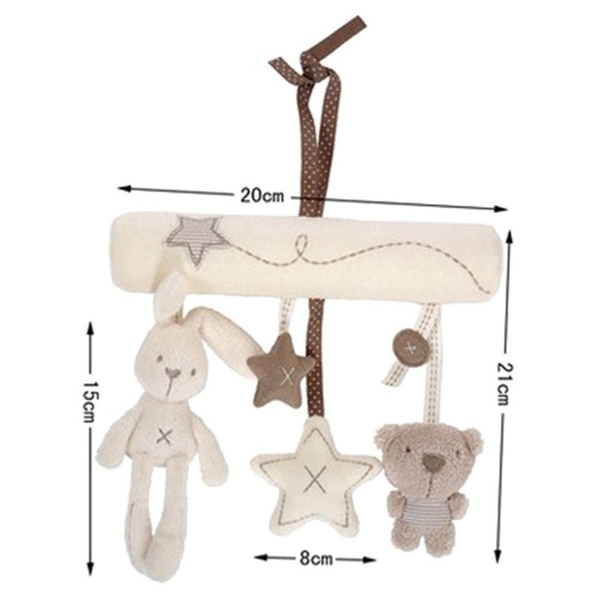 Baby Rattle Toys Animals Bed Bell And Stroller Hang Boutique Car Hanging