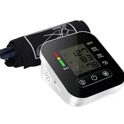 Blood Pressure Monitor Digital electronic sphygmomanomet Automatic BP Machine Heart Rate Pulse Monitor long Cuff