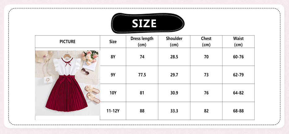 Kids Dress For Girls 8-12 Years Summer Girls Elegant Classic Fashion Intellectual Dress Birthday Party Dress For Children