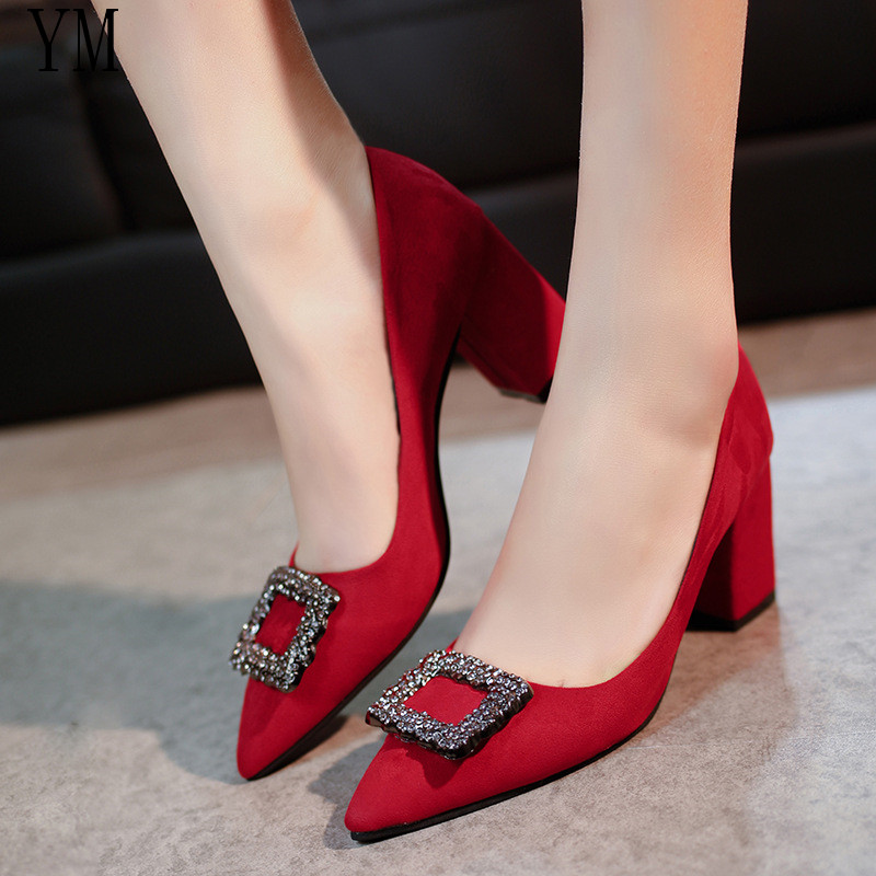 Ladies Sandals Shoes Women L Luxury Sandals Ankle Mid Heel Block Party Open Toe Square Shoes Zapatos De Mujer