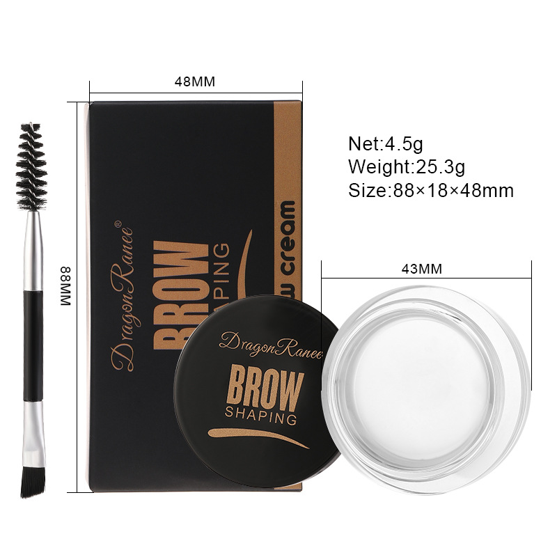 Wild eyebrow cream, non smudging, styling eyebrow pencil, gel hair styling cream, solid glue soap, wax eyebrow cream