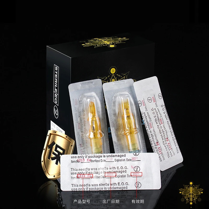 20PCS Premium Disposable Tattoo Cartridge Needles – Ultra-Sharp, Sterile & Precision-Engineered for Flawless Cosmetic Tattooing