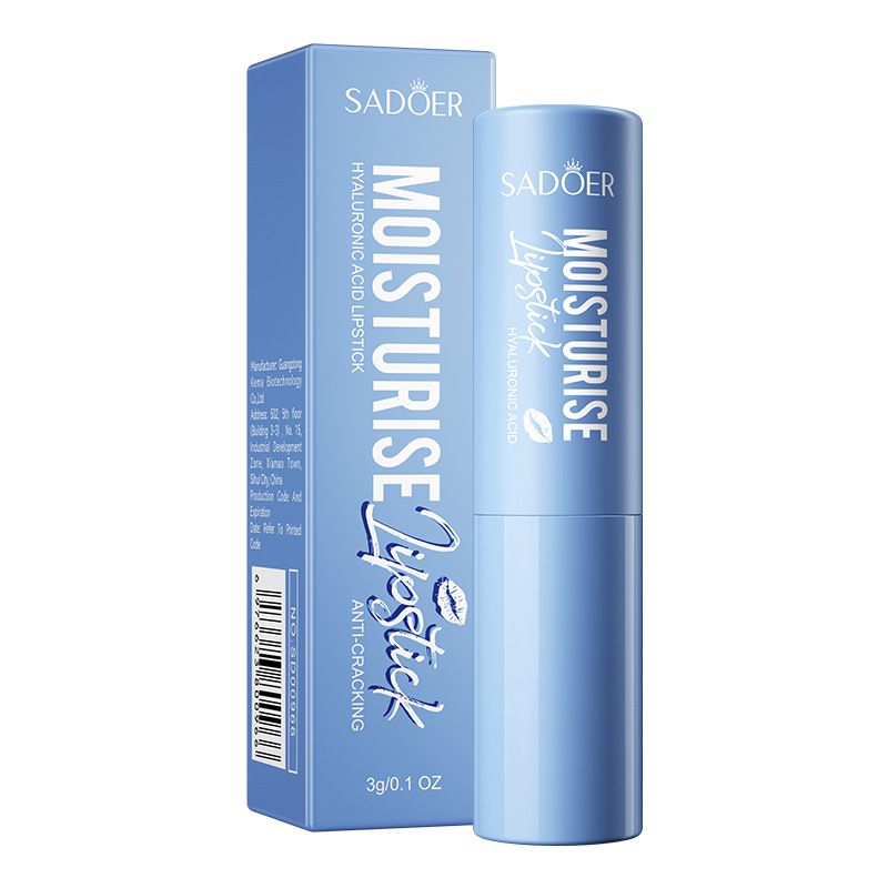 SADOER Hyaluronic Acid Lipstick – Skincare-Infused Lip Color: Lightweight, Non-Sticky, Long-Lasting Shine & Deep Nourishmen
