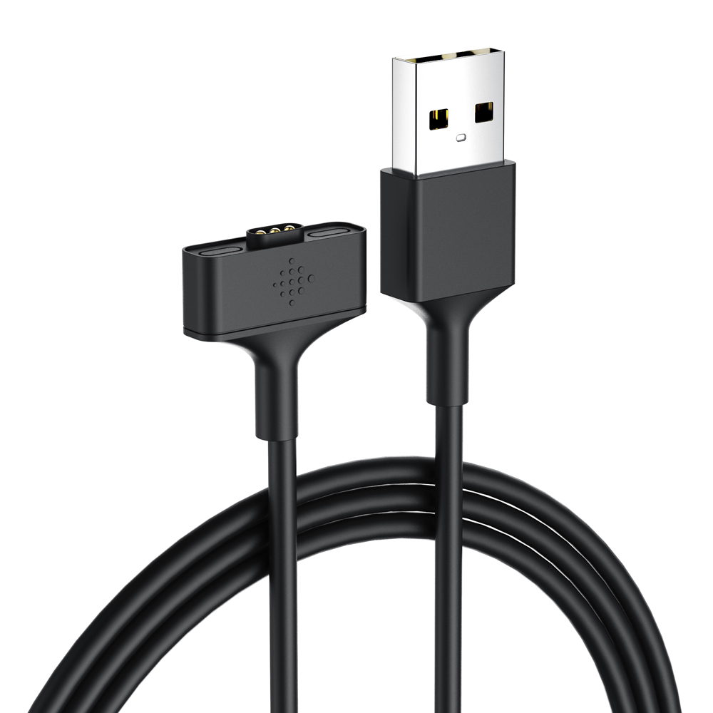 Replacement Charger For FitBit Ionic Watch USB Charging Cord Charge Cable For FitBit Ionic Smart Watch Smart Band Accessorie Bla