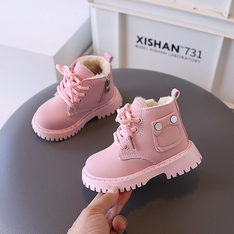 Fashion Girl Boot Autumn New Kid Shoes Classic Shoe Boys Casual Ankle Boots Versatile Boot