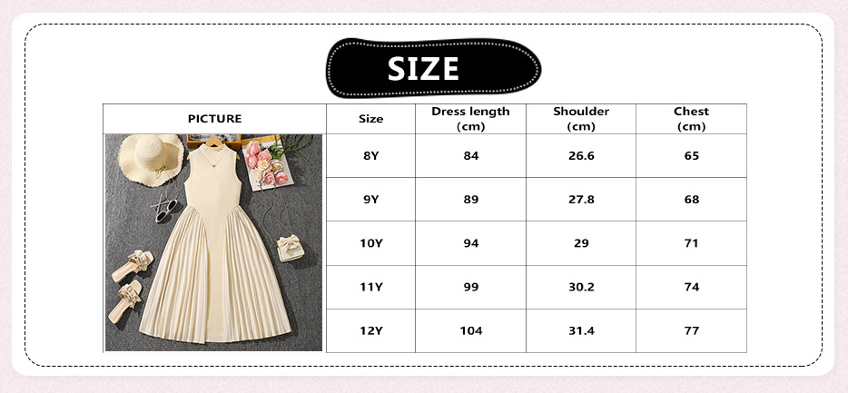 Summer New Teen Girls Dress Solid Color Patchwork Sleeveless A-Line Dress For 8-12 Years Girls Daily Casual Elegant Dance Dress