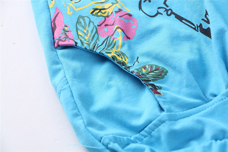 Girls' summer clothes new short-sleeved middle-aged children's summer Western-style children's casual sports suit
