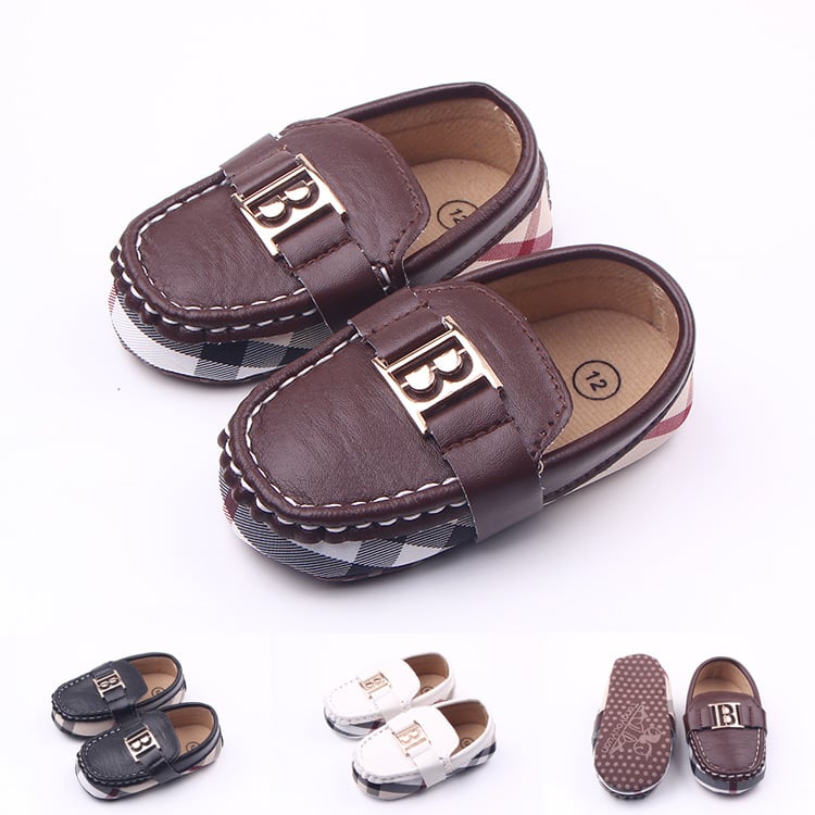 Buy 1 get 1 Summer new 0-1 years old rubber sole casual breathable baby shoes female baby Velcro artificial PU toddler shoes
