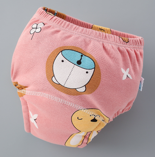 6 Layer Waterproof Reusable Cotton Baby Training Pants Infant Shorts Underwear Cloth Baby Diaper Nappies Panties Nappy Changing