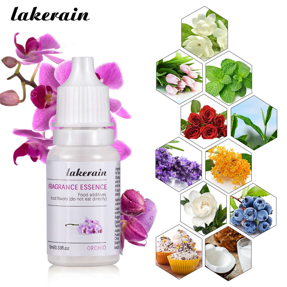 10ml Pure Fruit Fragrance Oil Diffuser Essential Oils Strawberry Flavoring Oil for Lip Gloss DIY Soap Making Lipgloss Essence