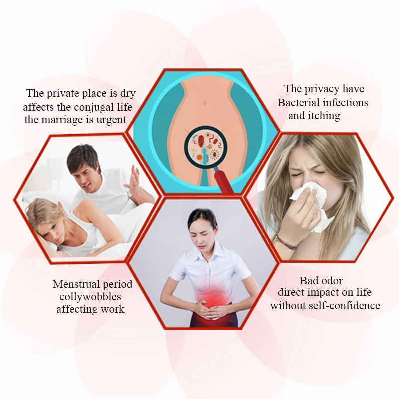 Vaginal Tighten Shrinking Gel Chinese Herbs Anti Inflammation Trichomonas Itching Vagina Tightenin Gynecological Gel