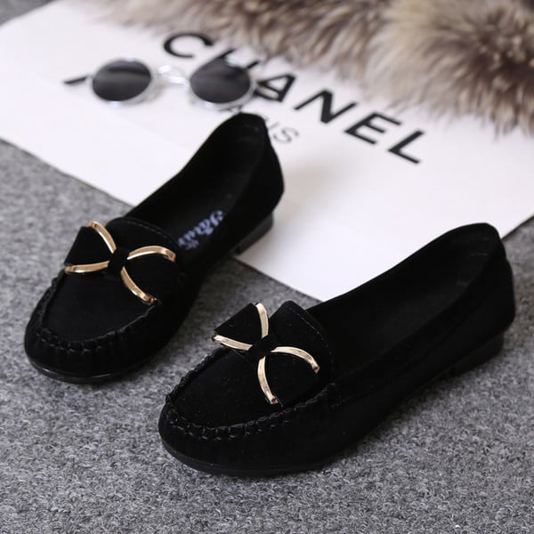 New Fashion Women's Flats Round Toe Shoes New Women Autumn Ladies Ballet Flat Casual Single Shoes