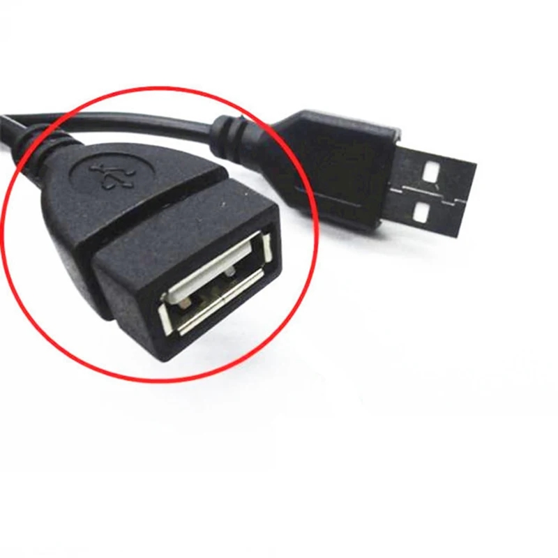 1.3-1.5m USB Extension Cable Super Speed USB 2.0 Cable Male to Female Data Sync USB 2.0 Extender Cord Extension Cable