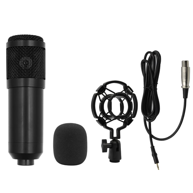 Portable and widely compatible with BM800 metal mesh studio home KTV computer recording condenser microphone