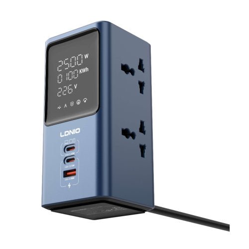 LDNIO SC2 7-IN-1 PORTS GAN45W TOWER EXTENSION