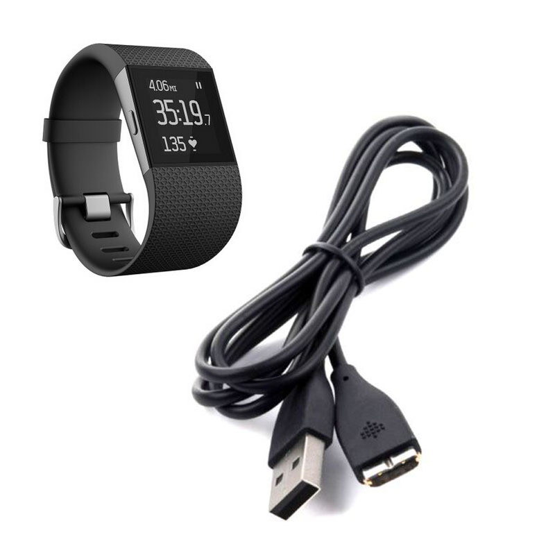 Usb Charging Cable Charger For Fitbit Surge Fitness Quick Smartwatch Wristband Cargador de pulsera de reloj Watch Charger For Fi