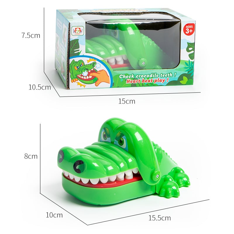 Crocodile Teeth Toys Alligator Biting Finger Dentist Classic Family Games Party Pranks Children's Lucky Game Decompression Toy