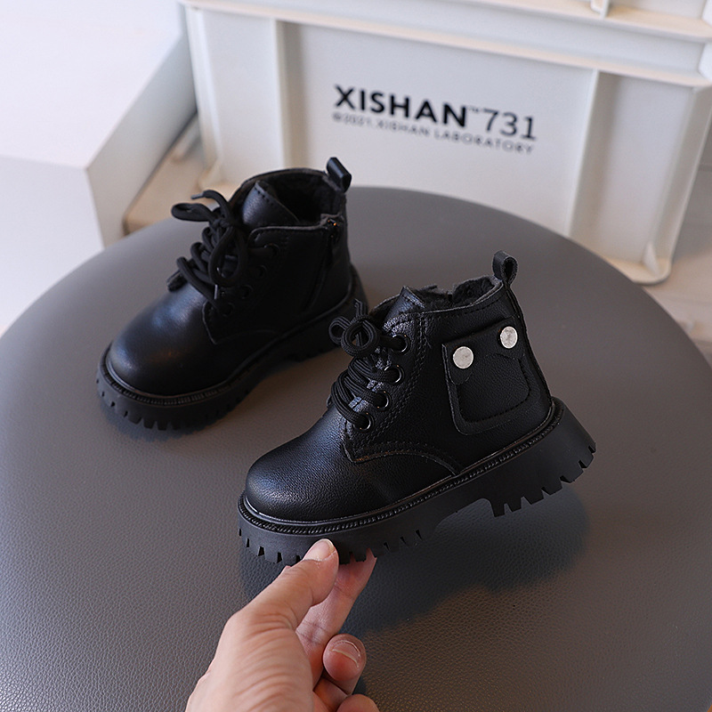 Fashion Girl Boot Autumn New Kid Shoes Classic Shoe Boys Casual Ankle Boots Versatile Boot