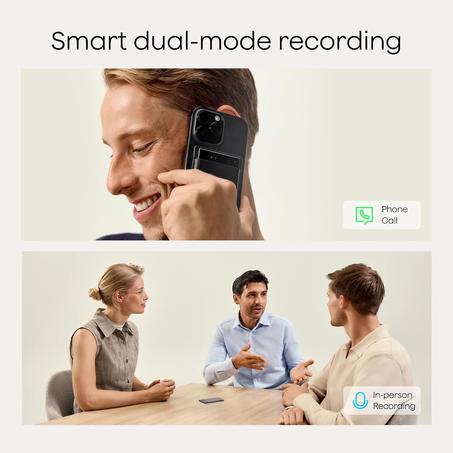 Plaud Note Pro AI Voice Recorder, Transcribe & Summarize with AI Note Taker for Meetings & Calls, Professionals & Teams, Supports 112 Languages, Ultra