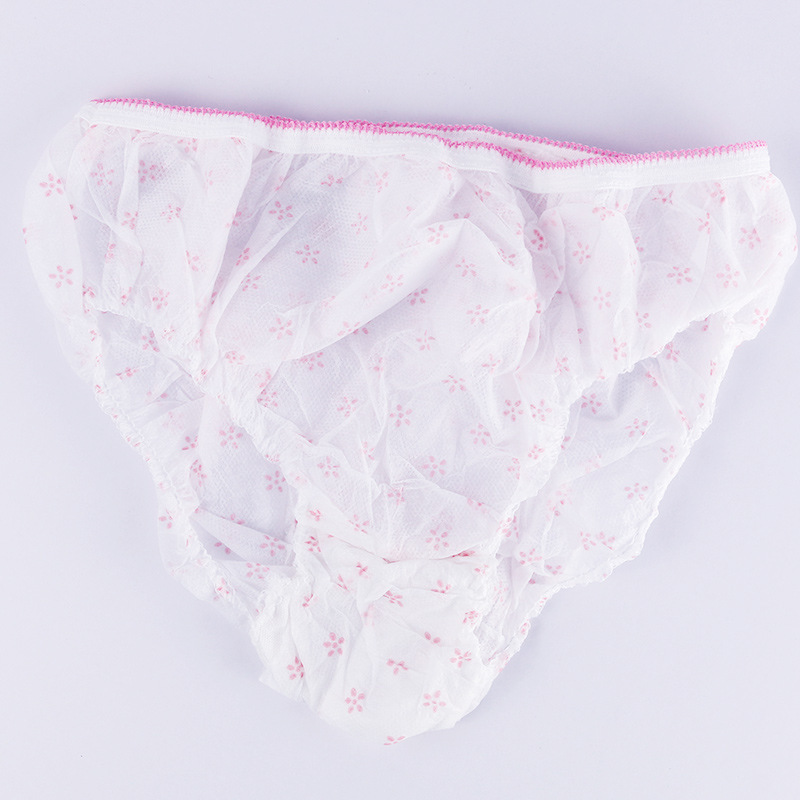 7pcs/ Disposable Panties Maternity Underwear Panties/women's Travel Prenatal Postpartum Paper Non-woven Panties