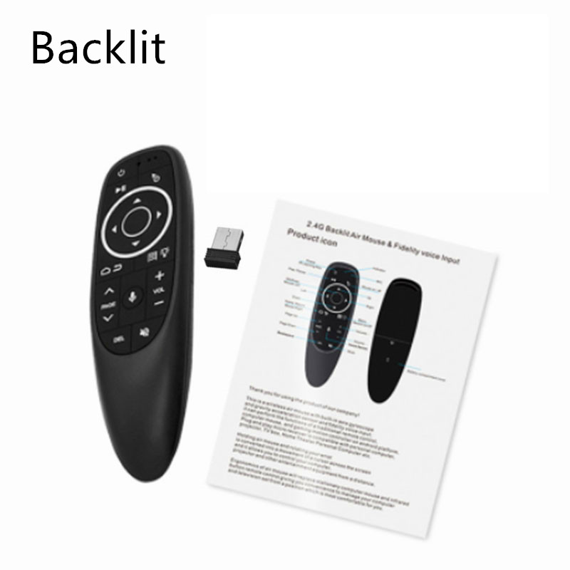 G10S/G10S Pro Smart Voice Remote Control for Android TV Box PC 2.4G RF Gyroscope Wireless Air Mouse IR Learning