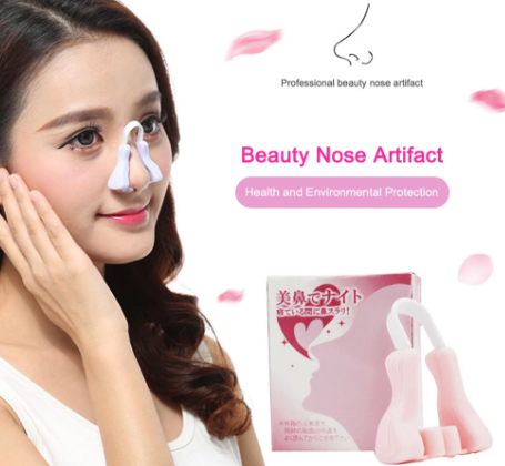 Magic Nose Shaper Clip Nose Lifting Shaper Shaping Bridge Nose Straightener Silicone Nose Slimmer No Painful Hurt Beauty Tools B